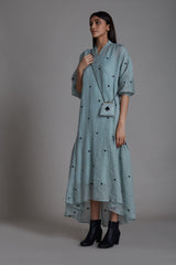 Mati Queen of Hearts Dress-Blue - Dress - Mizyana