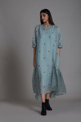 Mati Queen of Hearts Dress-Blue - Dress - Mizyana