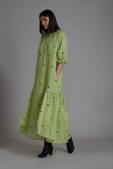 Mati Queen of Hearts Dress-Green - Dress - Mizyana