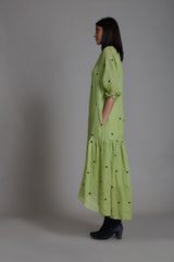 Mati Queen of Hearts Dress-Green - Dress - Mizyana
