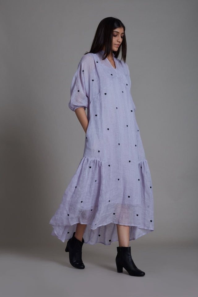 Mati Queen of Hearts Dress-Lavender - Dress - Mizyana
