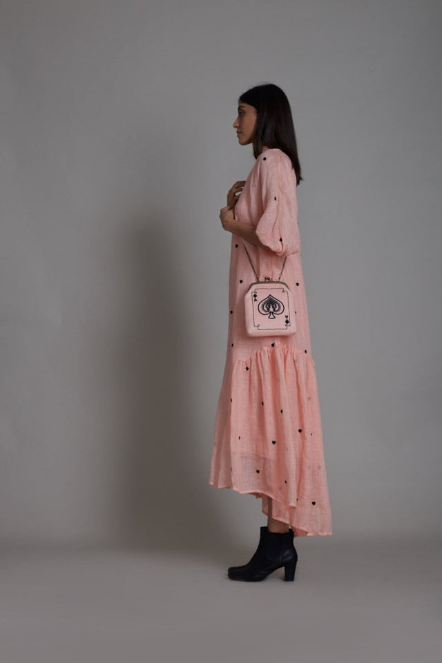 Mati Queen of Hearts Dress-Pink - Dress - Mizyana