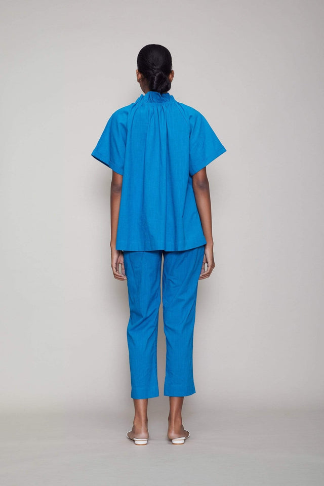 Mati Rang SE Pants - Blue (Ready to Ship) - Trousers - Mizyana