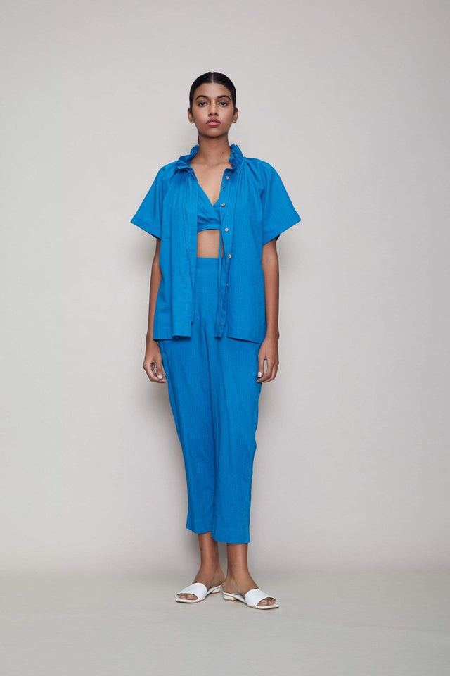 Mati Rang SE Pants - Blue (Ready to Ship) - Trousers - Mizyana