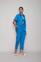 Mati Rang SE Pants - Blue (Ready to Ship) - Trousers - Mizyana