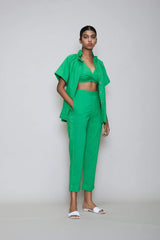 Mati Rang SE Pants - Green (Ready to Ship) - Trousers - Mizyana