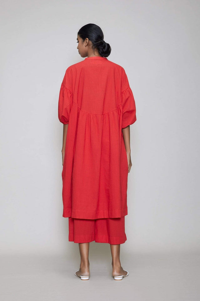 Mati Rera Pants - Red (Ready to Ship) - Trousers - Mizyana