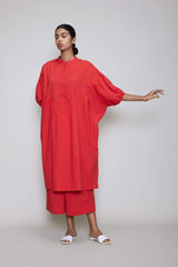 Mati Rera Pants - Red (Ready to Ship) - Trousers - Mizyana
