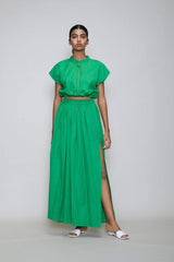 Mati SL Skirt - Green - Skirt - Mizyana