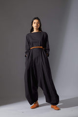 Mati Slv Suga Black Jumpsuit - Jumpsuit - Mizyana
