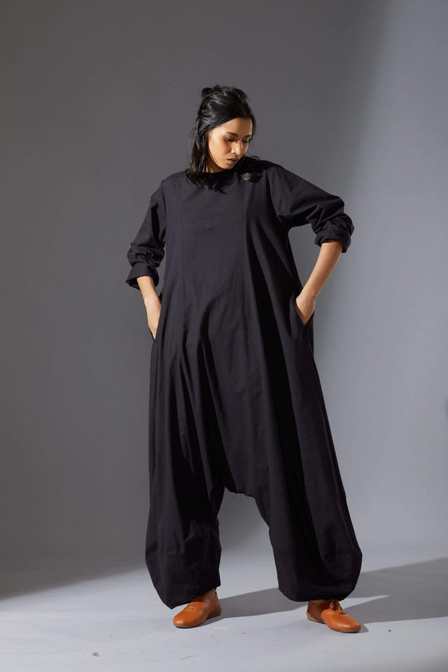 Mati Slv Suga Black Jumpsuit - Jumpsuit - Mizyana