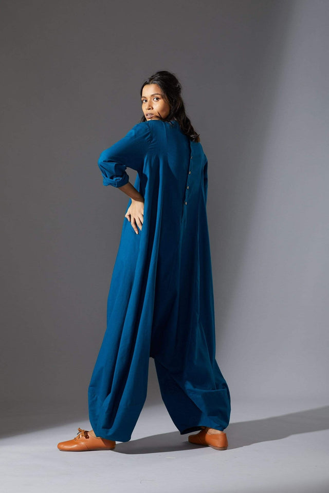 Mati Slv Suga Blue Jumpsuit - Jumpsuit - Mizyana