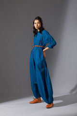 Mati Slv Suga Blue Jumpsuit - Jumpsuit - Mizyana