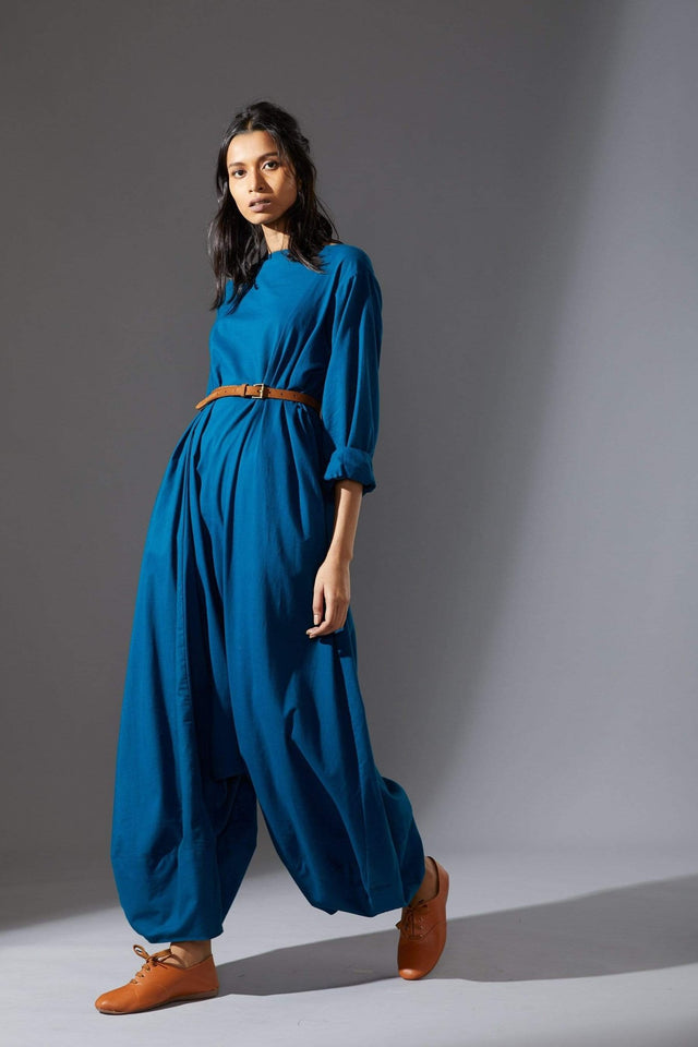 Mati Slv Suga Blue Jumpsuit - Jumpsuit - Mizyana