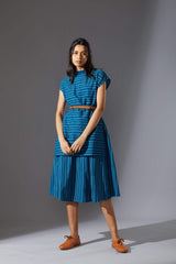 Mati Stara Blue Dress - Dress - Mizyana