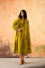 Mavi Jacket with Top & Skirt - Three-Piece Set - Mizyana