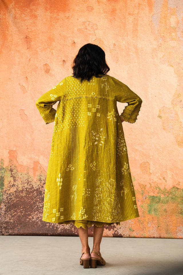Mavi Jacket with Top & Skirt - Three-Piece Set - Mizyana