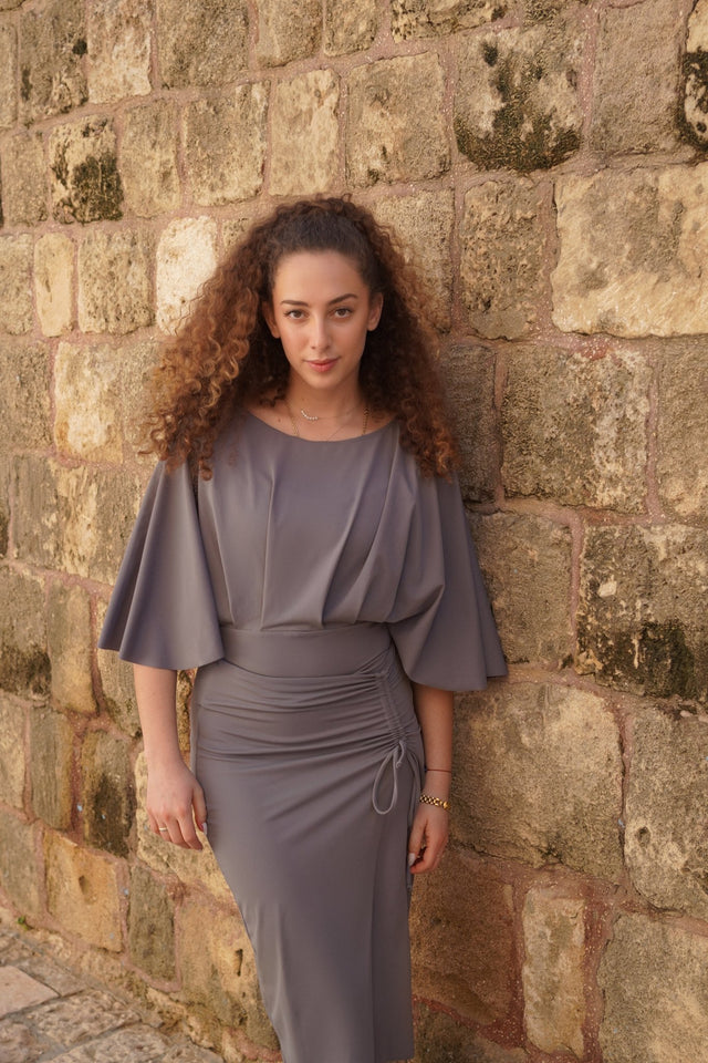 Maya swim set with Ira skirt - Stone grey - Swim Set - Mizyana