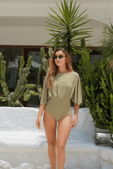 Maya swim set with Salma skirt - Olive - Swim Set - Mizyana