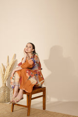 Meadow Dress in Mystic Lagoon Print - Dress - Mizyana
