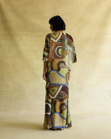 Medina Kaftan Dress & Skirt Set - Two-Piece Set - Mizyana