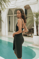 Mia swim set with Elina skirt - Black - Swim Set - Mizyana