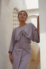 Mia Swim Set with Sofia 2.0 skirt - Mauve - Swim Set - Mizyana
