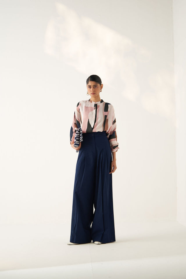 Midnight Pleat Pants - Trousers - Mizyana