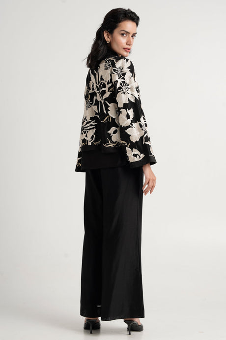 Milan - Dark Skies Shrug Co-ord Set of 3 - Three-Piece Set - Mizyana