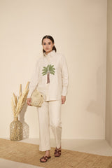 Mirage Co-ord Set (Oat milk white) - Co-ord Set - Mizyana