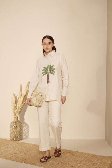 Mirage Co-ord Set (Oat milk white) - Co-ord Set - Mizyana