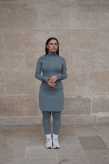 Modest Sport Skirt 18” with Integrated Legging - Sage Green - Leggings - Mizyana
