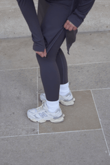 Modest Sport Skirt 20” with Integrated Legging - Charcoal - Sports Leggings - Mizyana