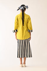 Mono CITRUS Appliqu√© Jacket - Jacket - Mizyana