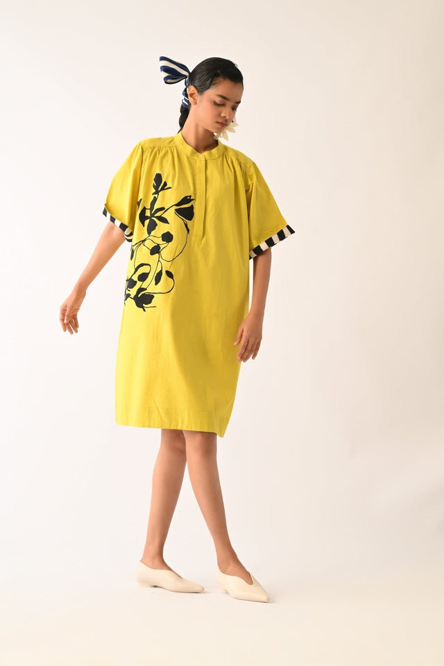 Mono CITRUS Beach Appliqu√© Dress - Dress - Mizyana