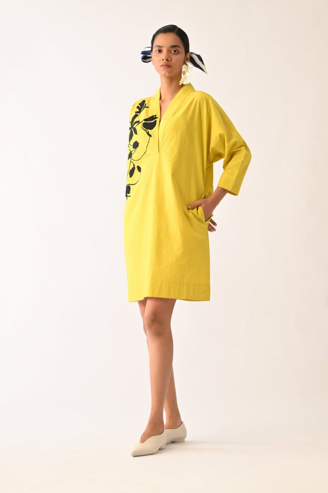 Mono CITRUS Sicily Appliqu√© Dress - Dress - Mizyana