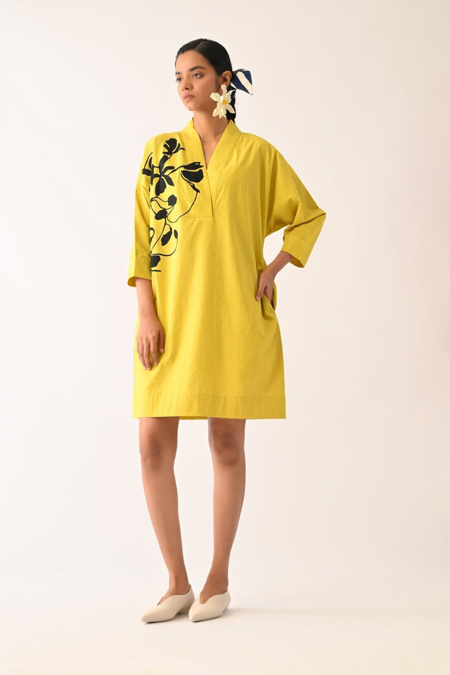 Mono CITRUS Sicily Appliqu√© Dress - Dress - Mizyana