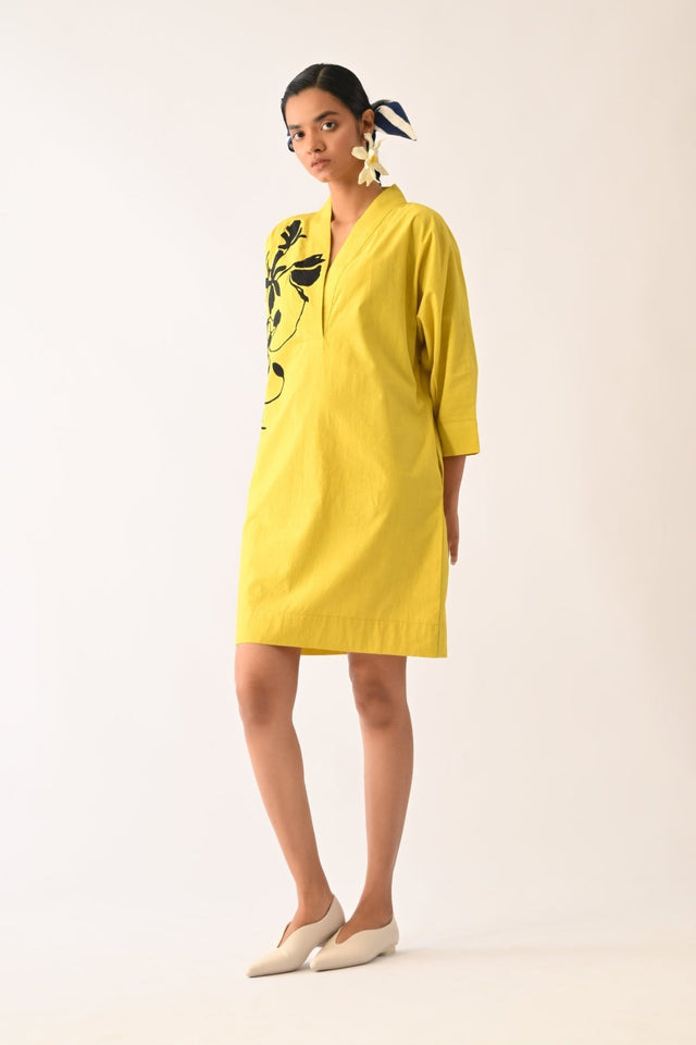 Mono CITRUS Sicily Appliqu√© Dress - Dress - Mizyana