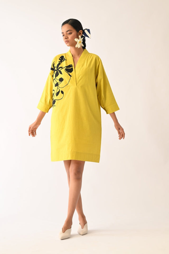 Mono CITRUS Sicily Appliqu√© Dress - Dress - Mizyana