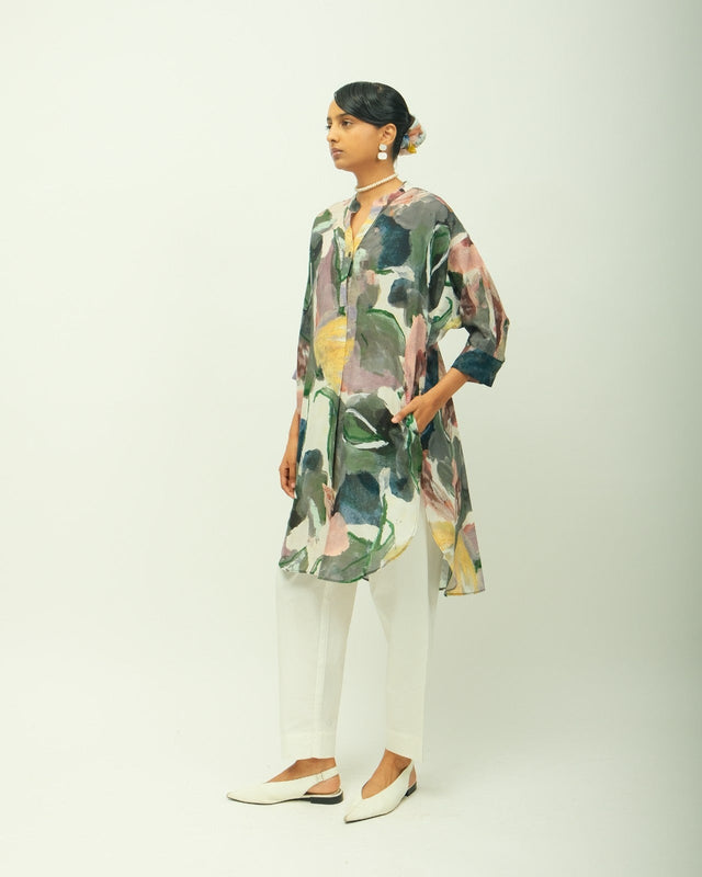 Moon Flower Kurta - Shirt - Mizyana