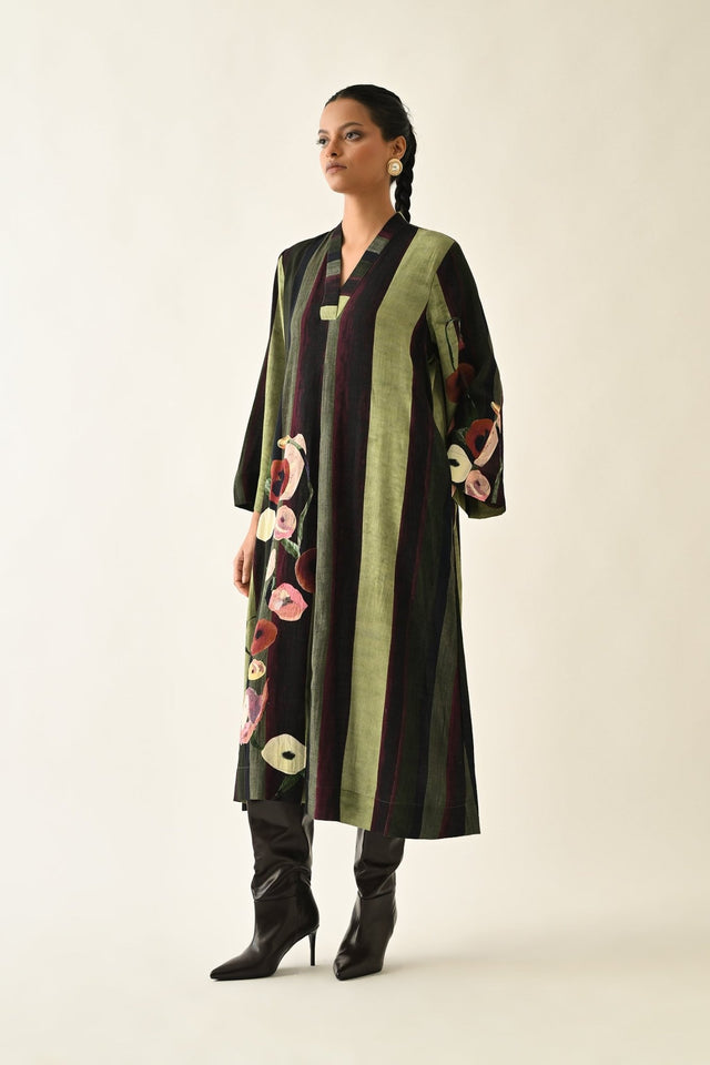 MOSs Stripes Aline - Dress - Mizyana