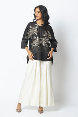 Munmun - Starlit Sheer Top + Pants - Two-Piece Set - Mizyana
