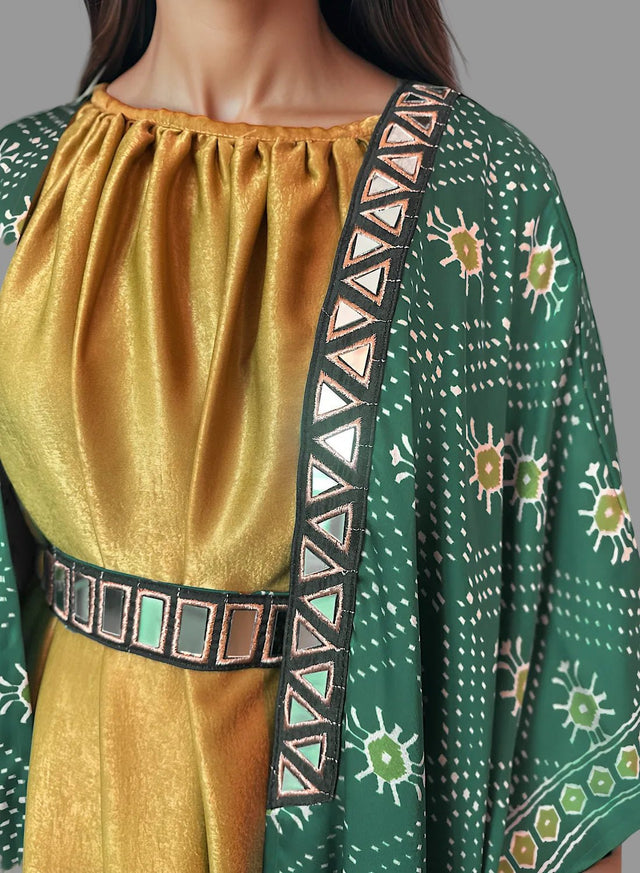 Naqsh cape set G - Two-Piece Set - Mizyana