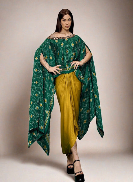 Naqsh drape set (G) - Two-Piece Set - Mizyana