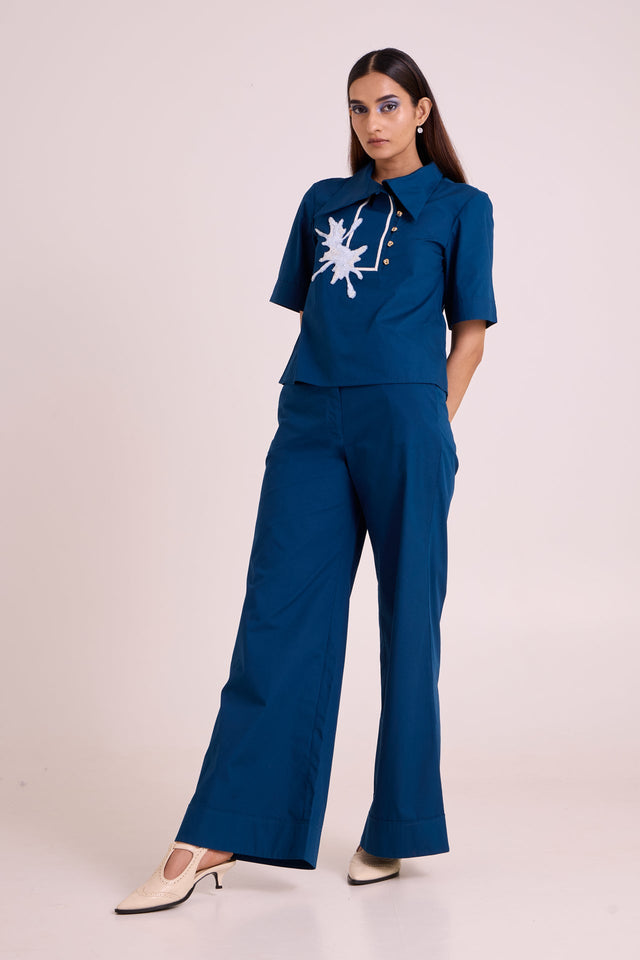 Nathu - The Short & Tall Pant Set - Two-Piece Set - Mizyana