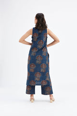 Nava Indigo kurta set - Two-Piece Set - Mizyana