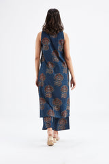 Nava Indigo kurta set - Two-Piece Set - Mizyana