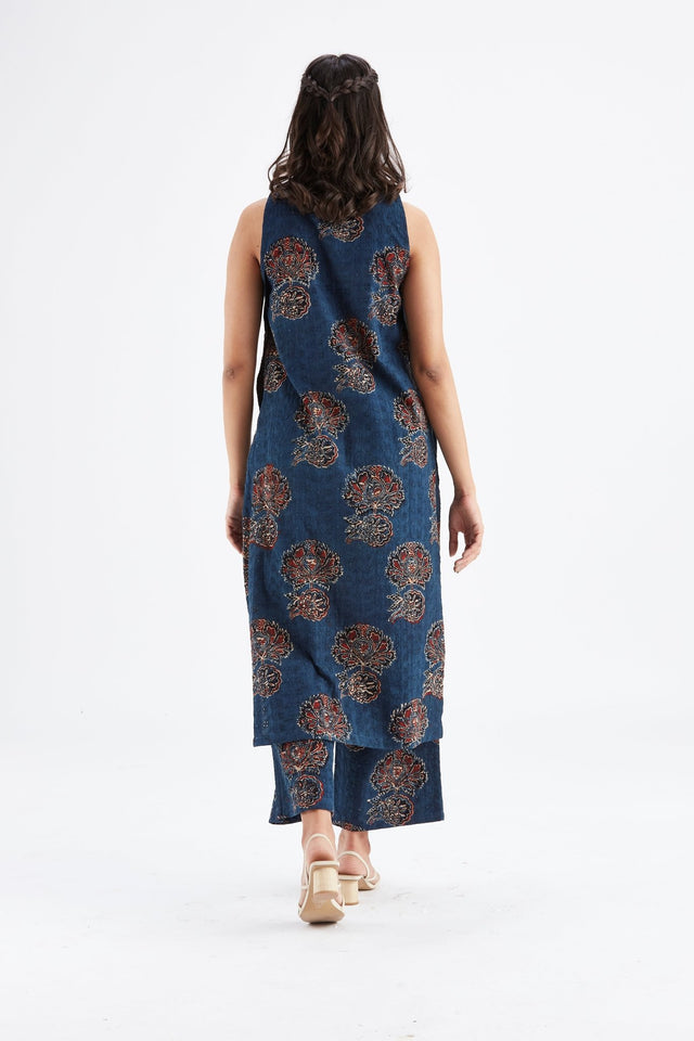 Nava Indigo kurta set - Two-Piece Set - Mizyana