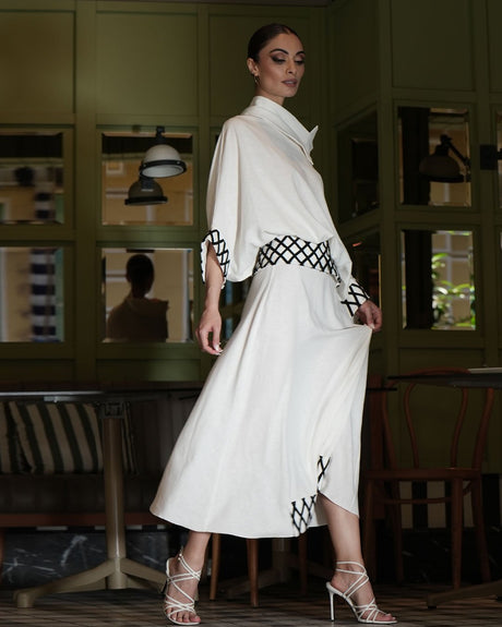 NELI LINEN SKIRT - Skirt - Mizyana
