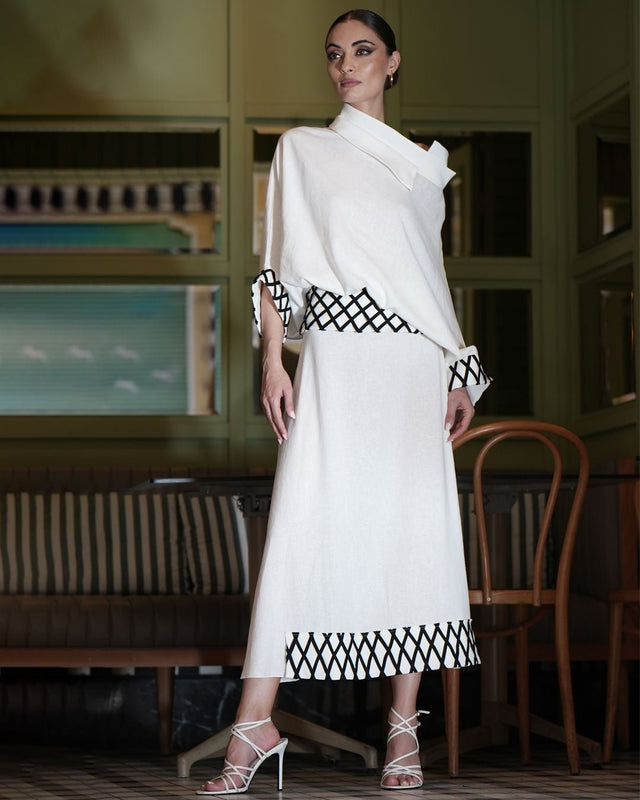 NELI LINEN SKIRT - Skirt - Mizyana